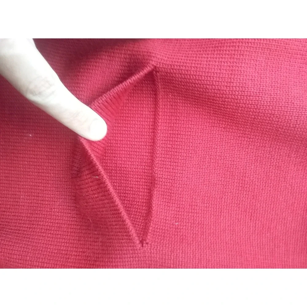 VTG CARL COERS Varsity Wool 44 Men's Letterman Red Cardigan 1950-1960s Ole Miss